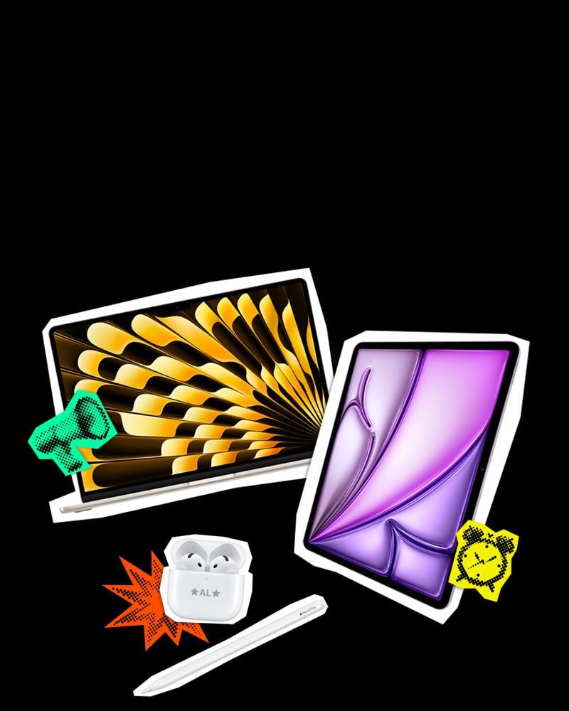 Buy Mac or iPad with education savings.